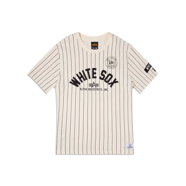 Alpha Industries X Chicago White Sox Striped T-Shirt