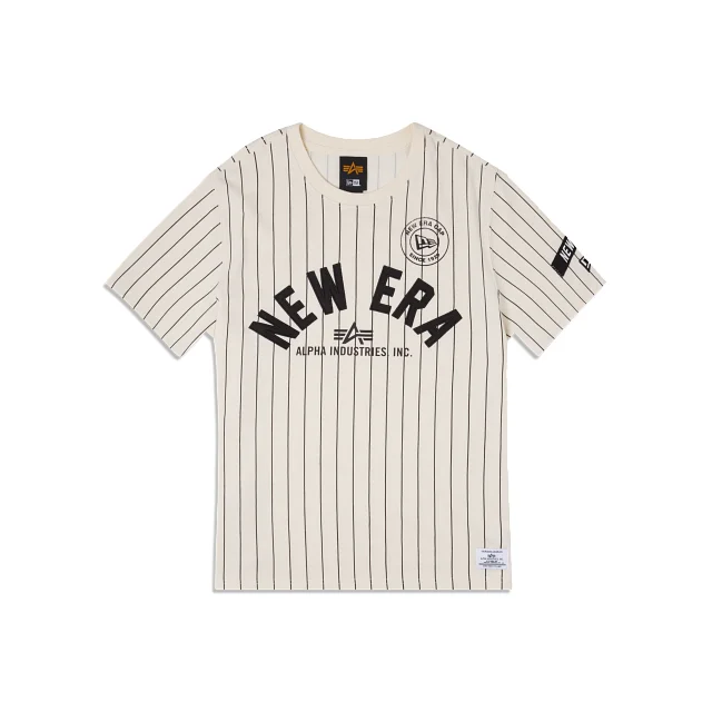 Alpha Industries X New Era Striped T-Shirt