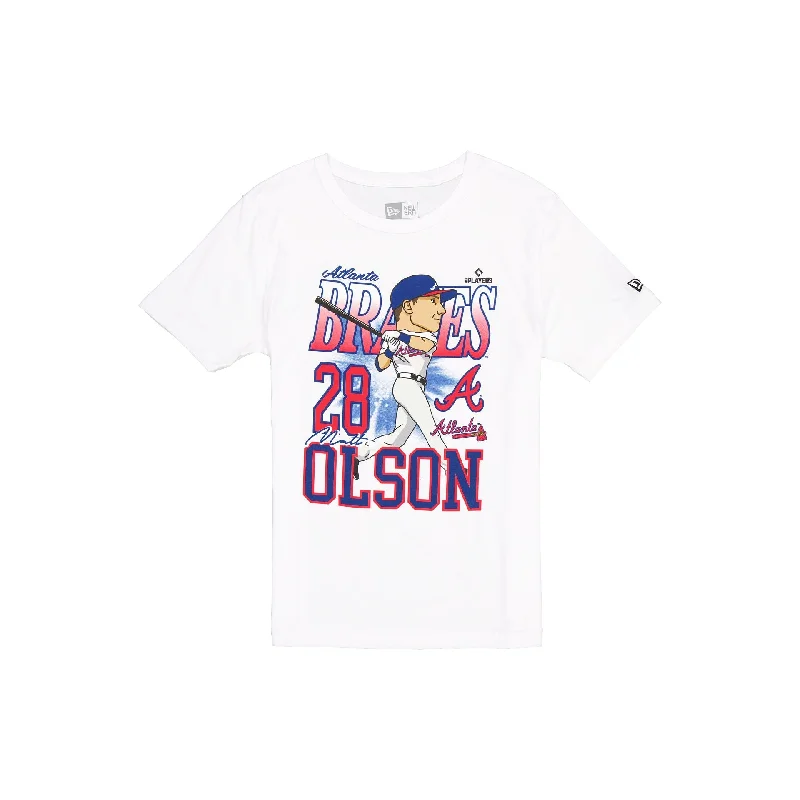 Atlanta Braves Matt Olsen Caricature T-Shirt