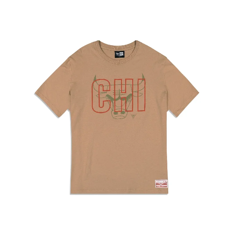 Chicago Bulls 2023 City Edition Tan T-Shirt