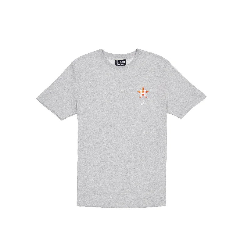 Houston Astros Logo Essentials Gray T-Shirt