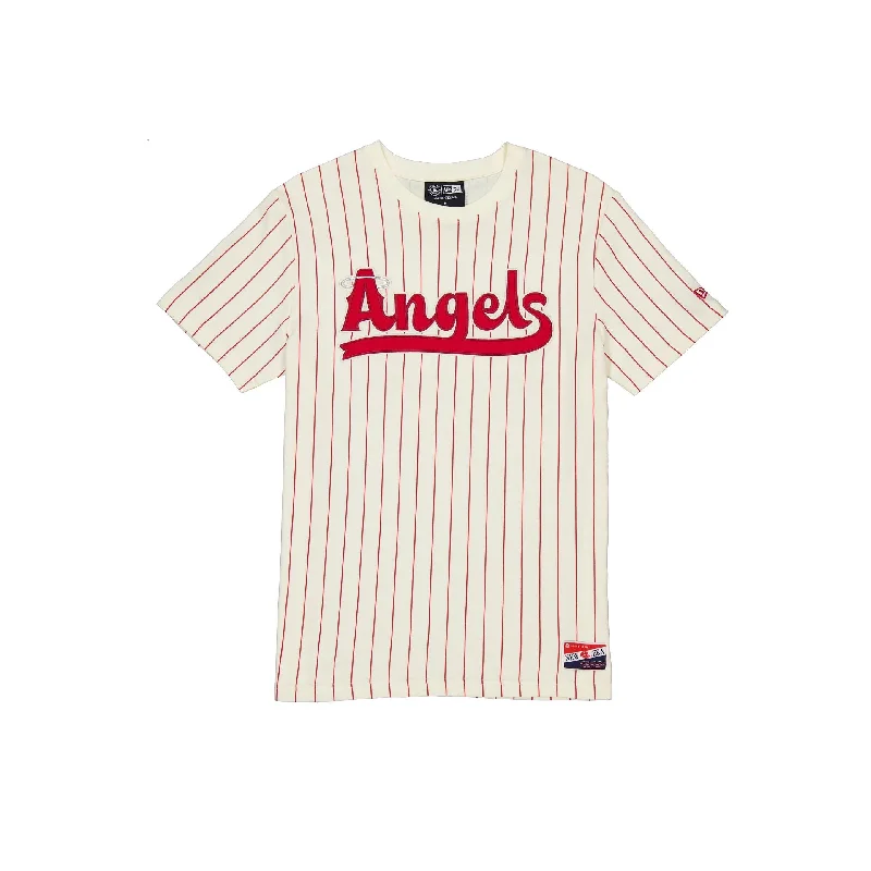 Los Angeles Angels Throwback Pinstripe T-Shirt