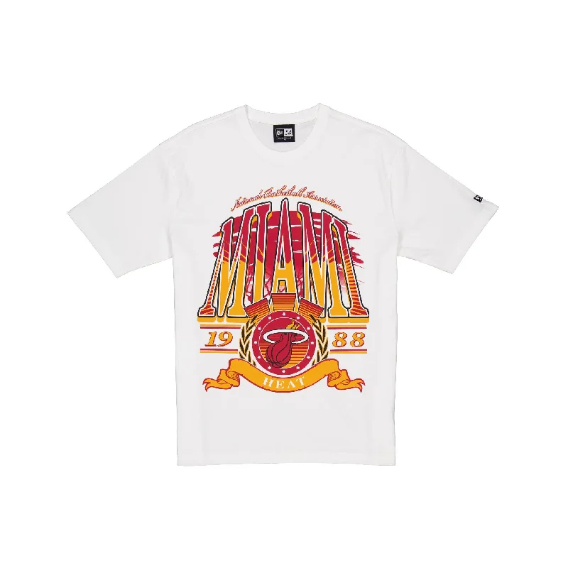 Miami Heat Sport Classics White T-Shirt