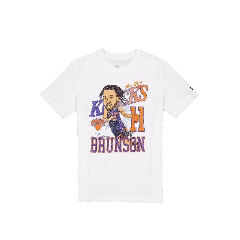 New York Knicks Jalen Brunson Caricature T-Shirt