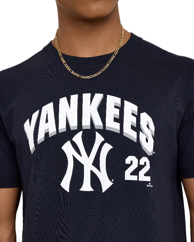 New York Yankees Juan Soto Navy T-Shirt