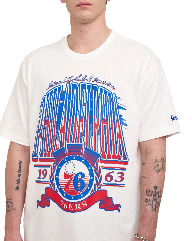 Philadelphia 76ers Sport Classics White T-Shirt