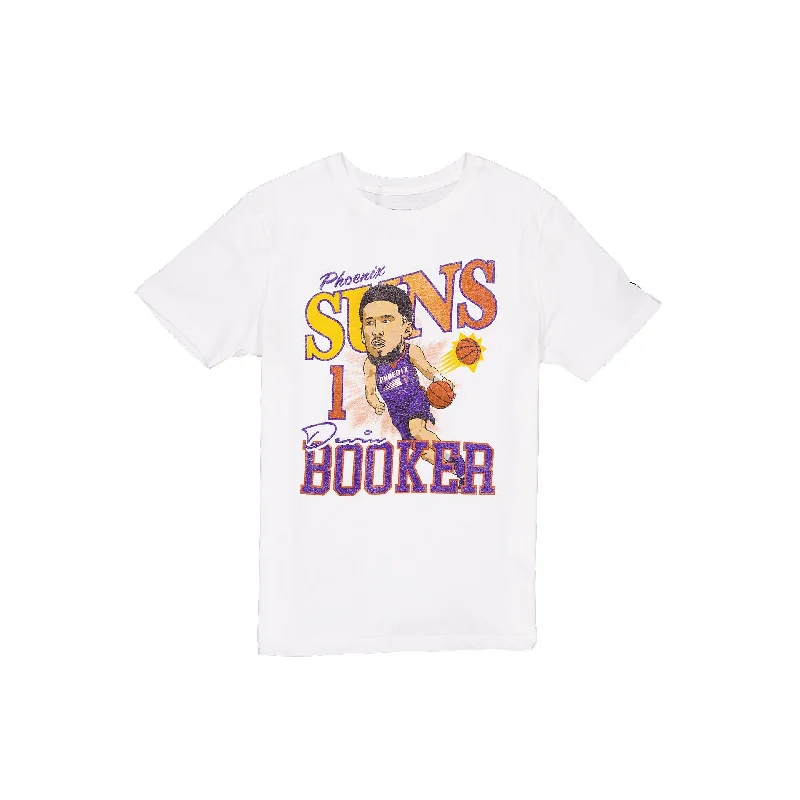 Phoenix Suns Devin Booker Caricature T-Shirt