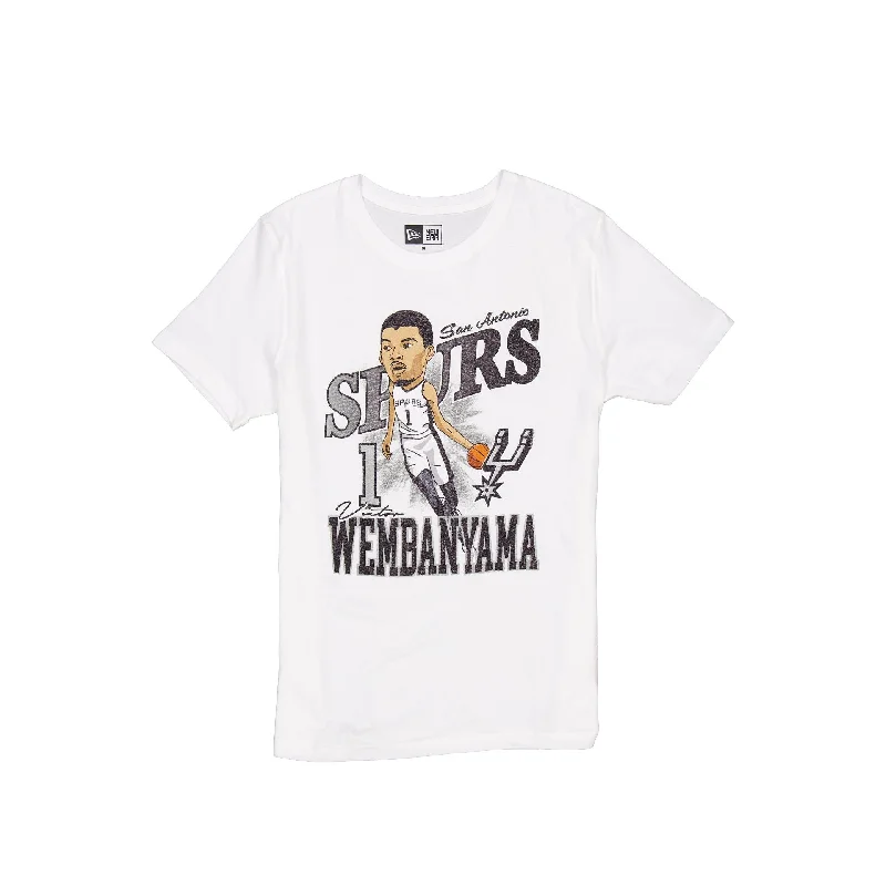 San Antonio Spurs Victor Wembanyama Caricature T-Shirt