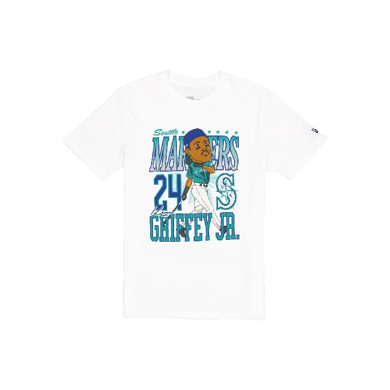 Seattle Mariners Ken Griffey Jr. Caricature T-Shirt