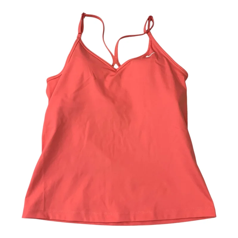 Athletic Tank Top By Nike Apparel In Pink, Size: S