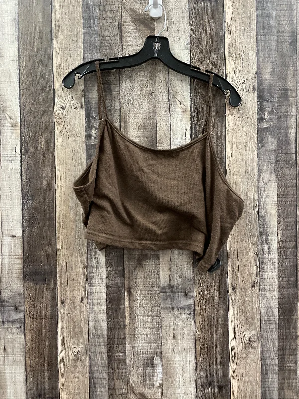 Brown Tank Top Shein, Size 3x