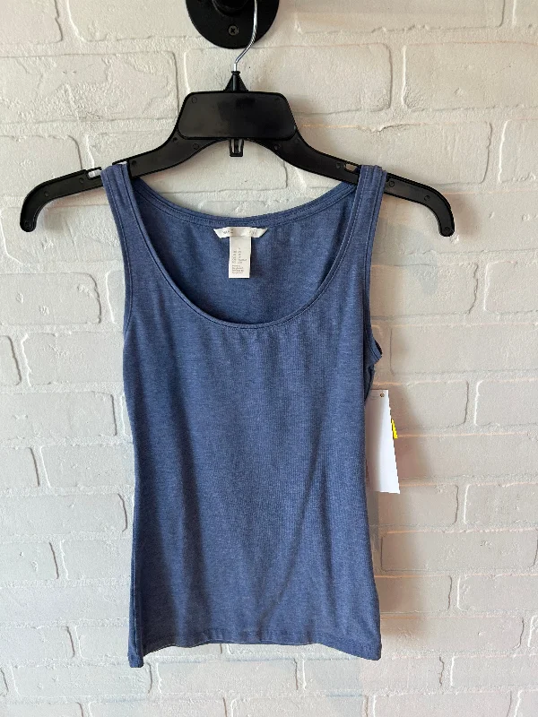 Tank Top By H&m In Blue, Size: Xs