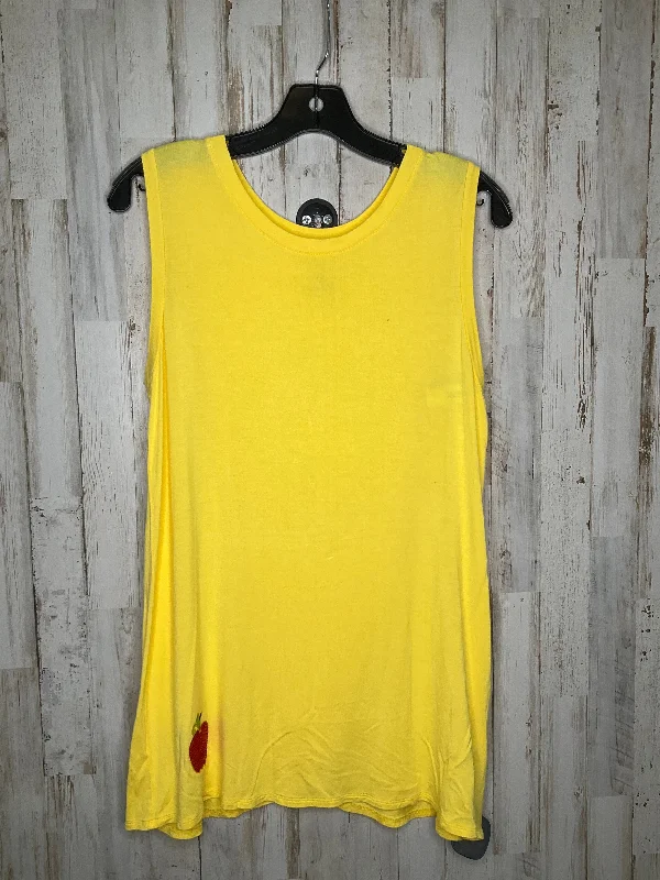 Yellow Tank Top Disney Store, Size L