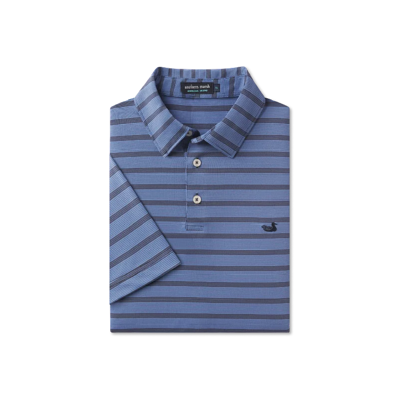 Bermuda Performance Polo - Panama Stripe