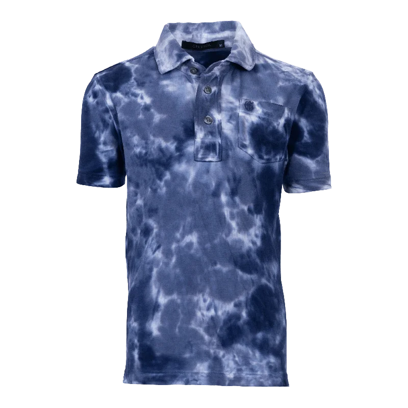 Boy's Tie Dye Spirit Polo