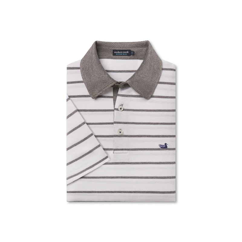 Marina Bay Stripe Polo