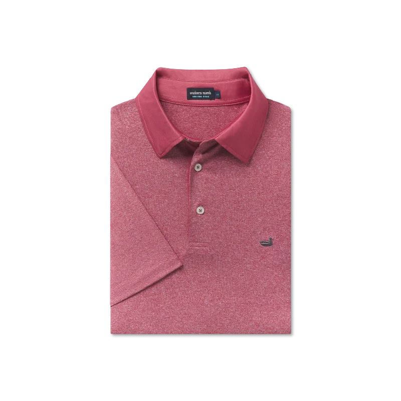 Rutledge Heather Performance Polo