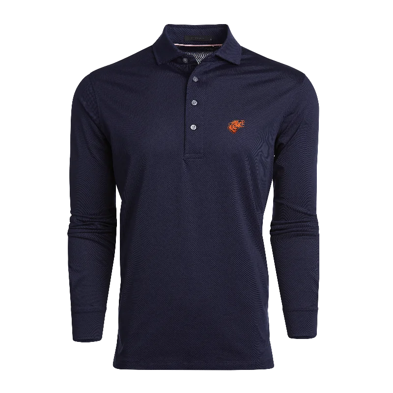 Tiger Wolf Omaha Long Sleeve Polo