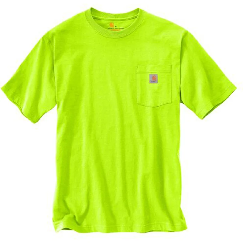 Carhartt Men's Short Sleeve Pocket T-Shirt_Bright Lime