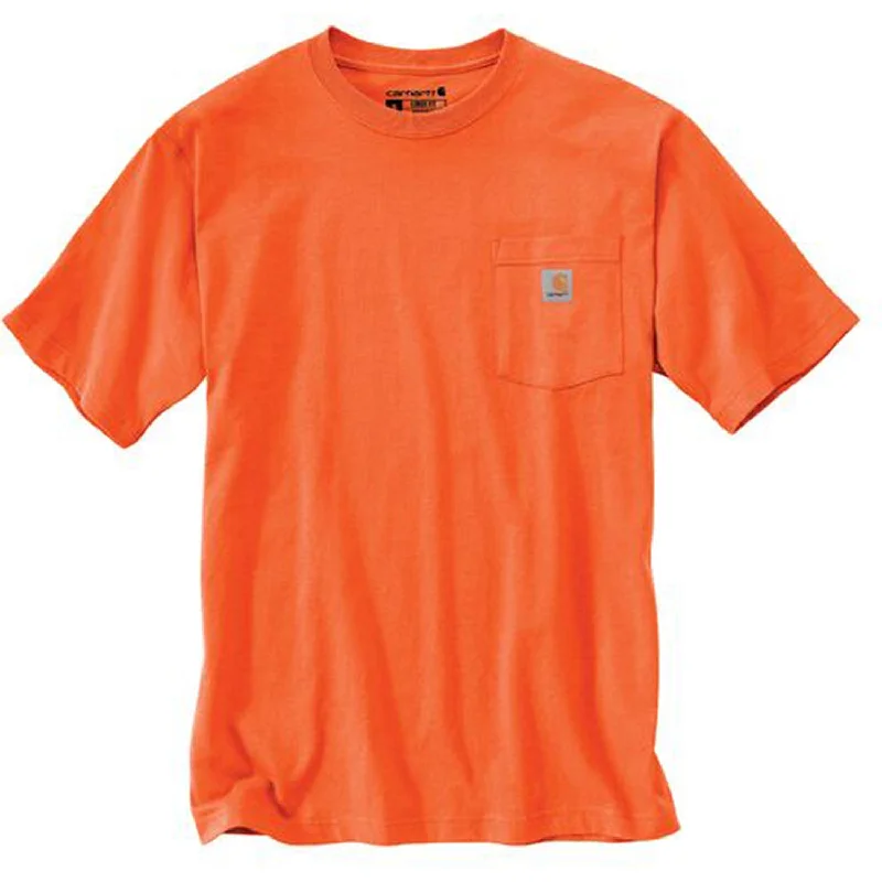 Carhartt Men's Short Sleeve Pocket T-Shirt_Brite Orange