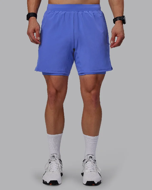 Challenger 6" Lined Performance Shorts - Baja Blue