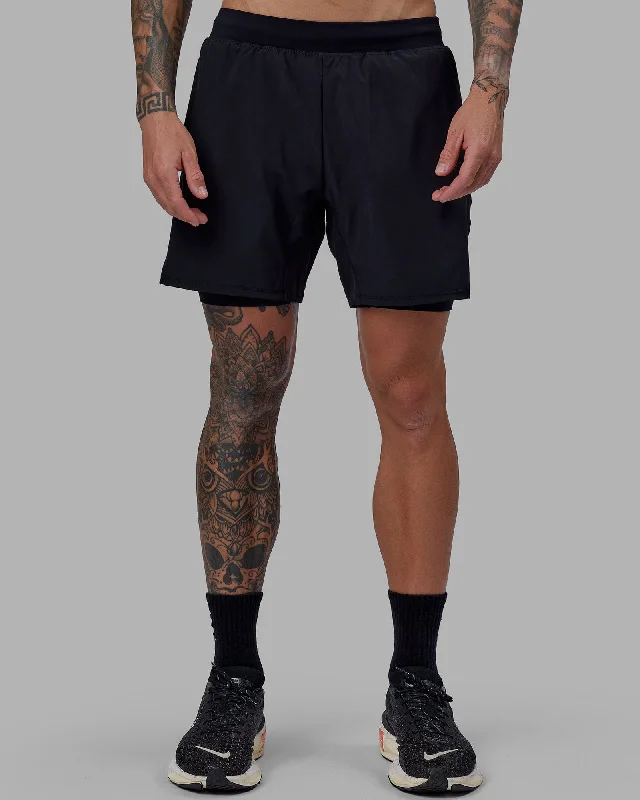 Challenger 6" Lined Performance Shorts - Black