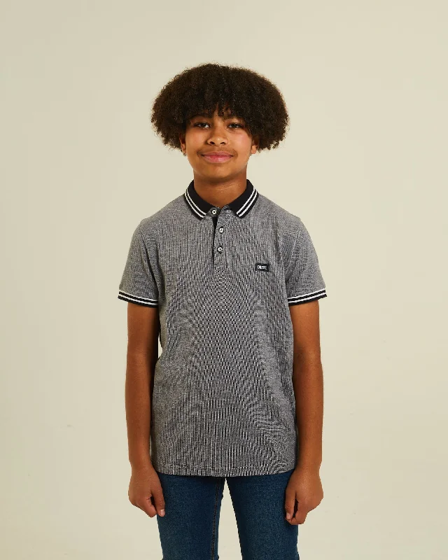 Mac Birdseye Polo Navy