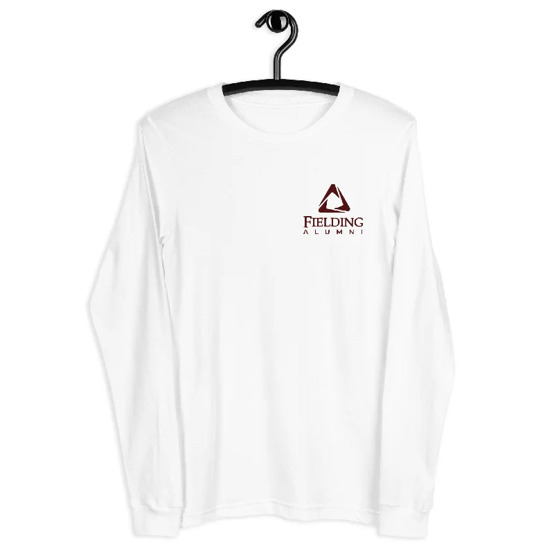 Unisex Long Sleeve T-Shirt | Embroidered Alumni Logo