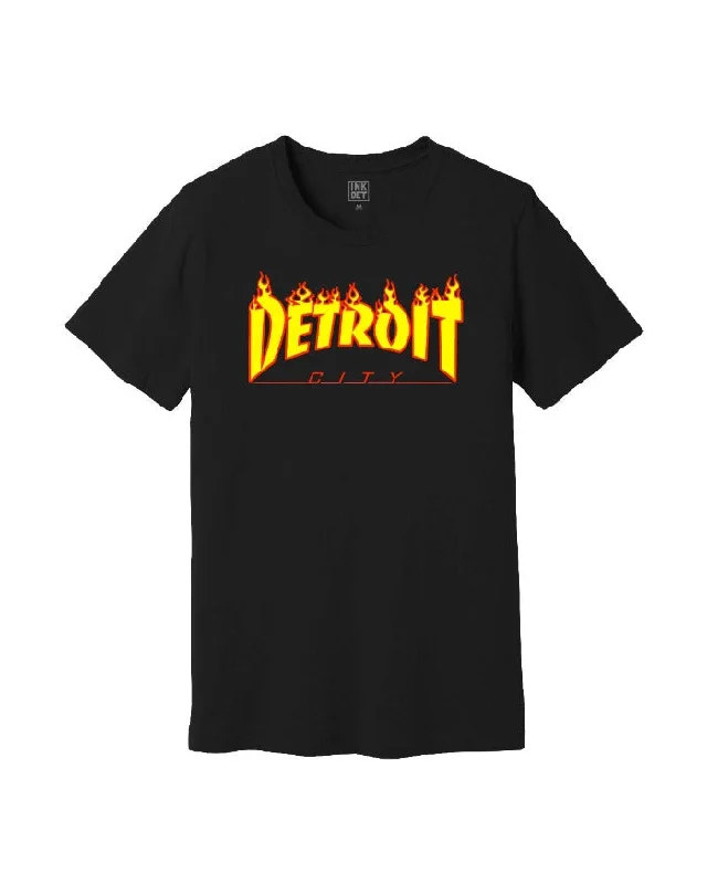 Ink Detroit City T-Shirt - Black