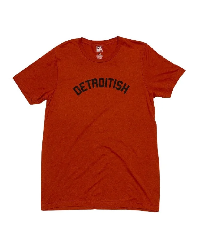 Ink Detroit Detroitish Tri Blend T-Shirt - Brick