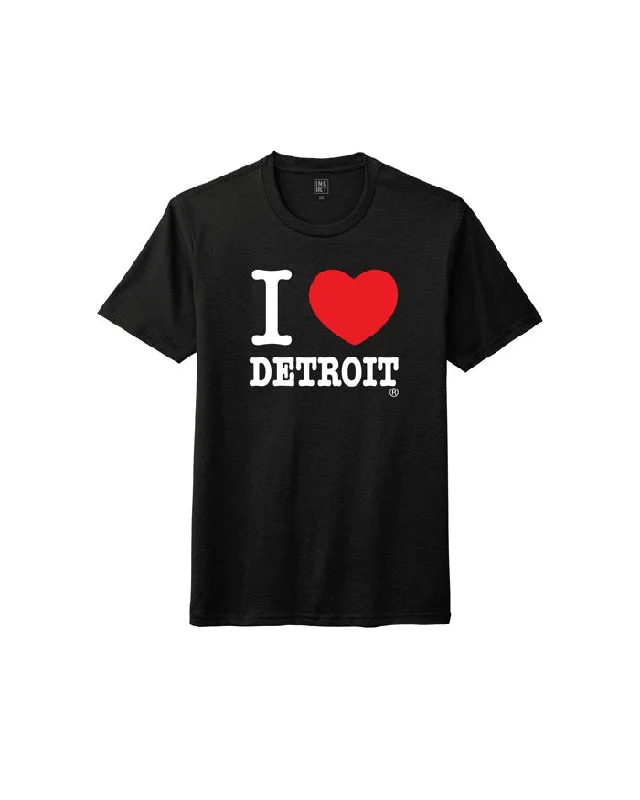 Ink Detroit - I Love Detroit T-Shirt - Black