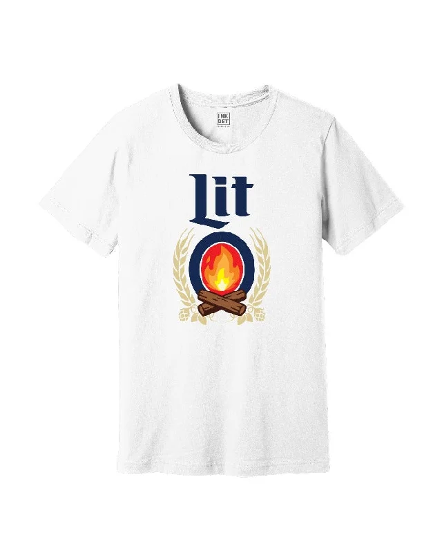 INK "Lit" T-Shirt - White