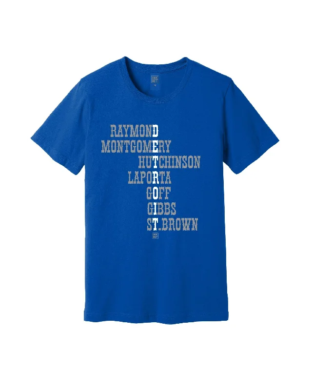 Ink Detroit - Starting Lineup T-Shirt - Blue