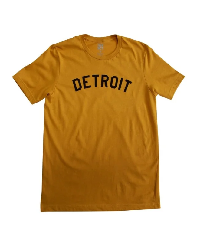 Ink Detroit Basic T-Shirt - Mustard