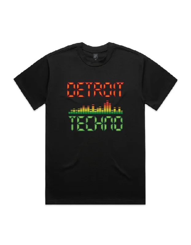 Ink Detroit Techno T-Shirt - Black