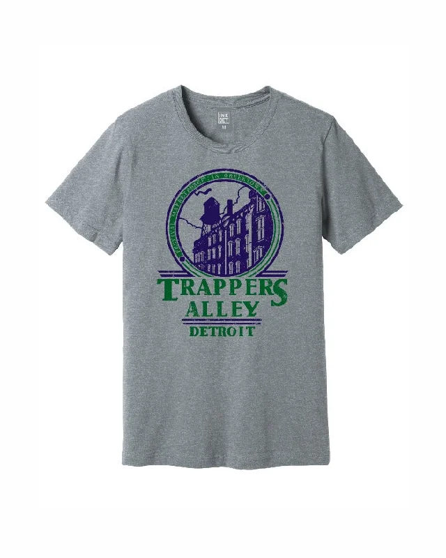 Ink Detroit Vintage Trappers Alley T-Shirt - Athletic Heather