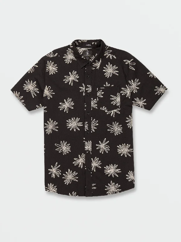 Lazy Dazey Short Sleeve Shirt - Black