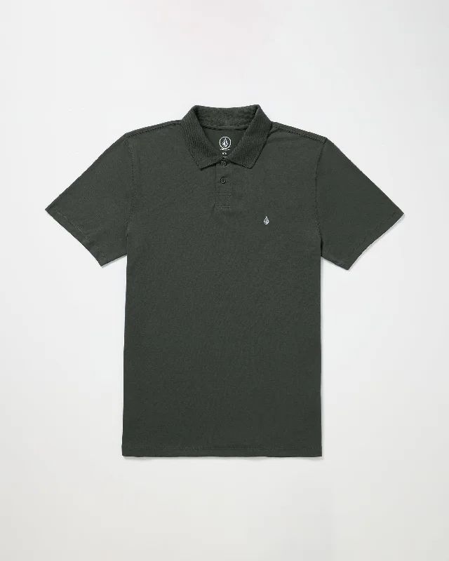 Middler Polo Short Sleeve Shirt - Asphalt Black