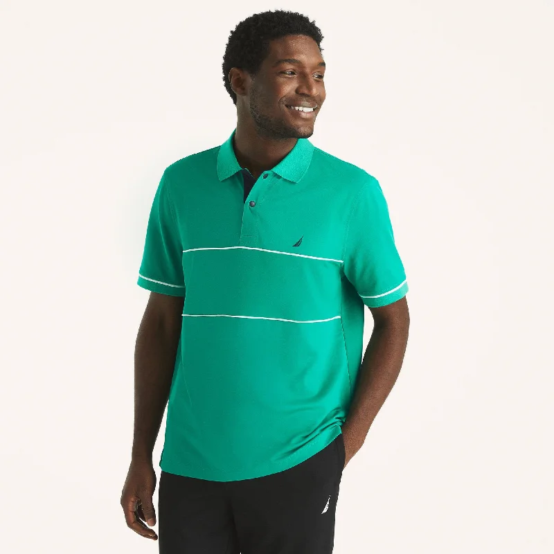 Nautica Mens Navtech Colorblock Classic Fit Polo