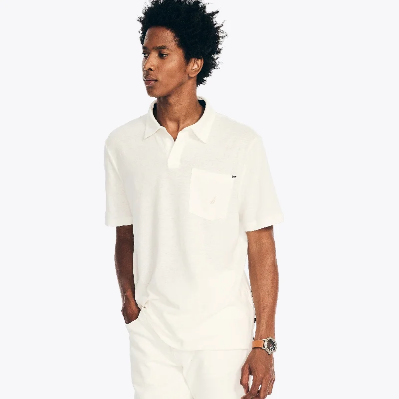 Nautica Mens Sustainably Crafted Classic Fit Polo