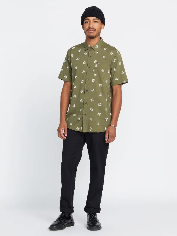 Scaler Stone Short Sleeve Shirt - Expedition Green