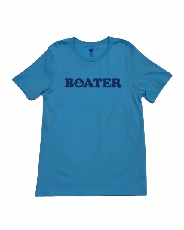 The Great Lakes State Lake St. Clair Boater T-Shirt - Lake Blue