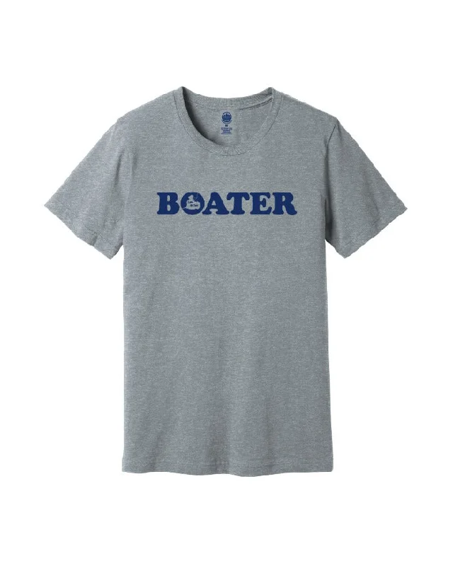 The Great Lakes State Lake St. Clair Boater T-Shirt - Heather Grey