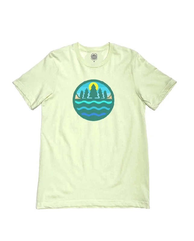 The Great Lakes State Logo T-Shirt - Citron