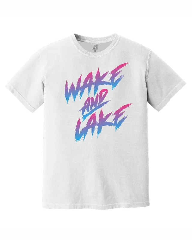 The Great Lakes State - Wake & Lake T-Shirt - White