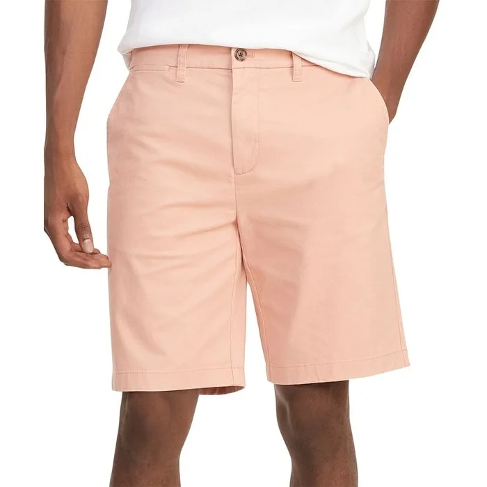 Tommy Hilfiger Men's 9 Th Flex Shorts Orange Size 40