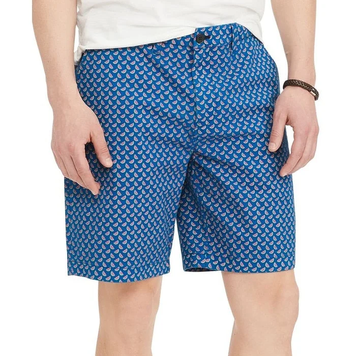 Tommy Hilfiger Men's Th Flex Sliced Watermelon Critter 9 Shorts Blue Size 32