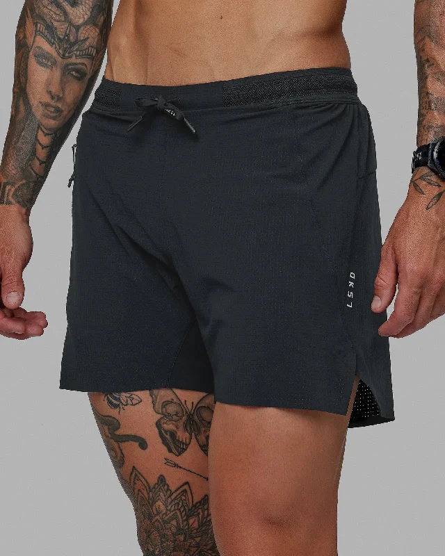 UltraAir 5" Lined Performance Short - Pirate Black