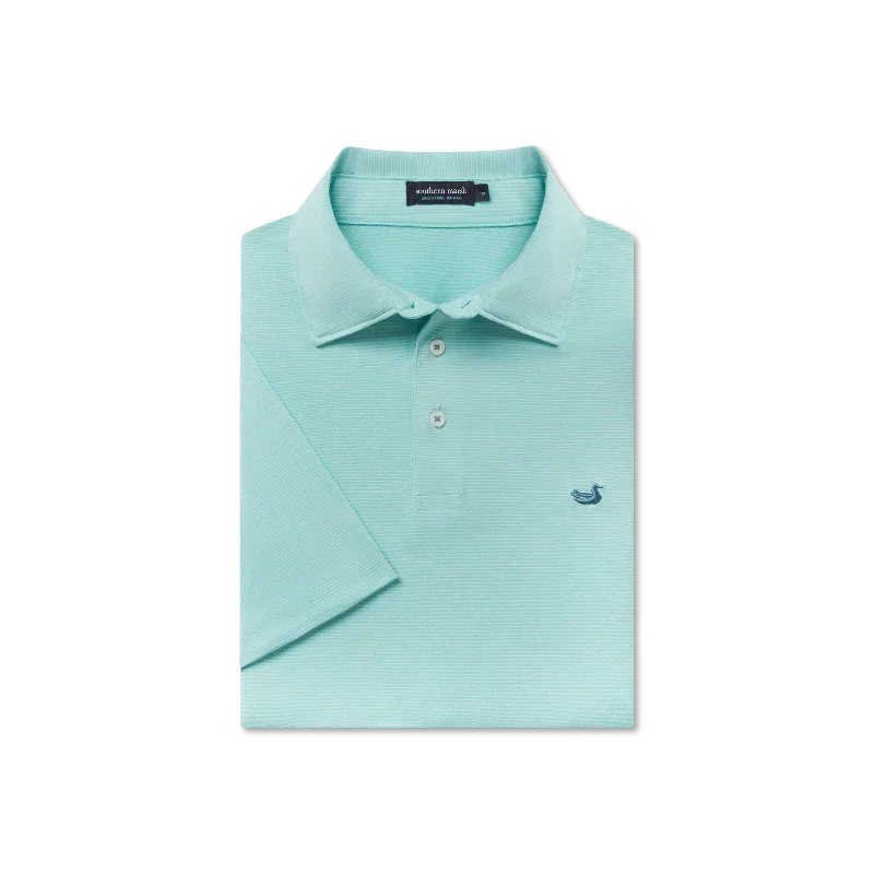 Youth Biscayne Heather Performance Polo